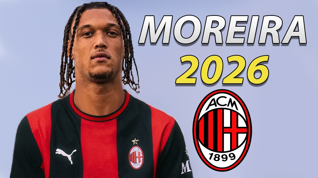 DIEGO MOREIRA ● Welcome to AC Milan 2026 ⚫🔴🇧🇪 Best Skills, Assists & Tackles background