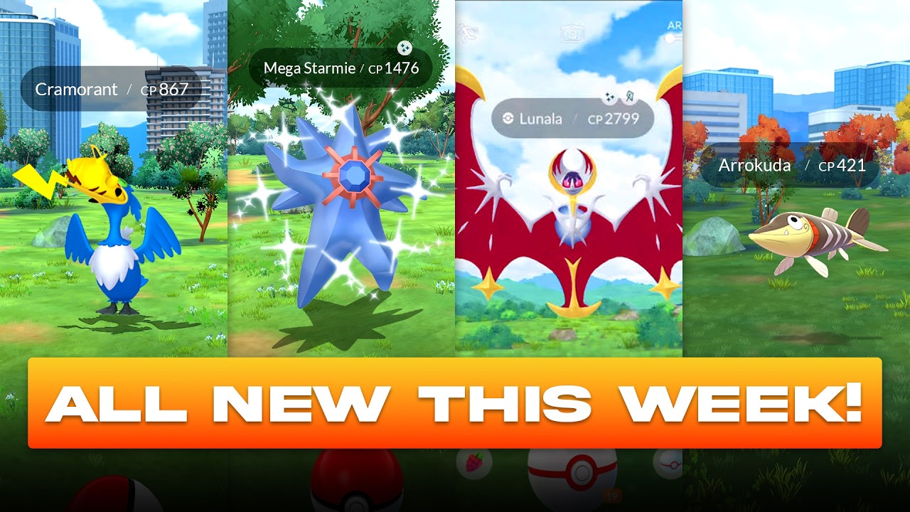 These NEW Pokémon Are All Releasing This Week! background