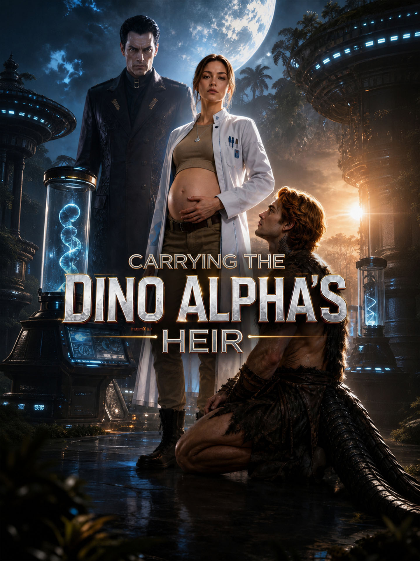 Carrying the Dino Alpha's Heir poster