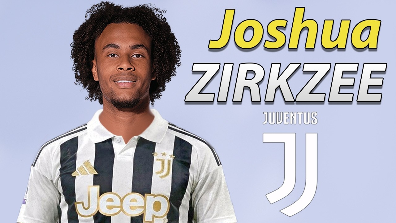Joshua Zirkzee ● Juventus Transfer Target 2026 ⚪️⚫️🇳🇱 background