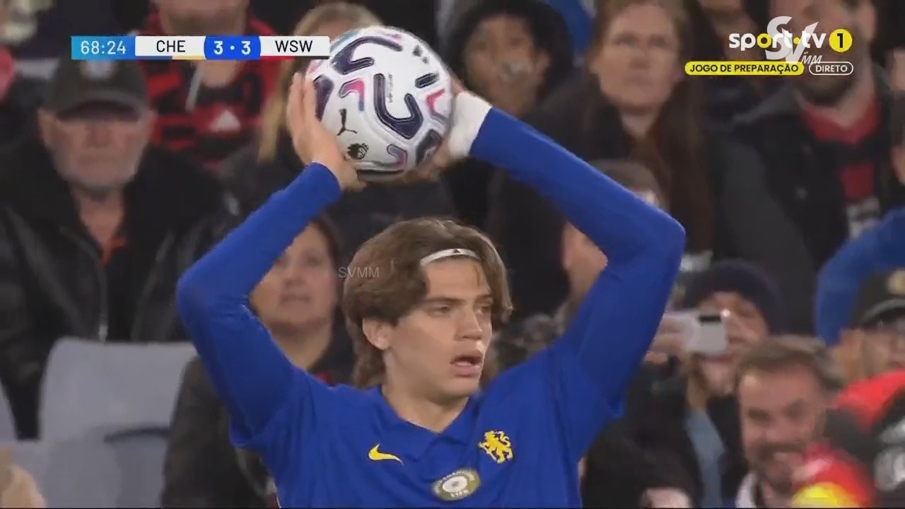 Marco Palestra Chelsea DEBUT vs Western Sydney Wanderers | 26/27 background