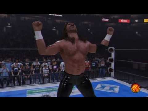 NJPW - Kenny Omega vs Kazuchika Okada G1 Climax New Japan Pro Wrestling One On One Match background