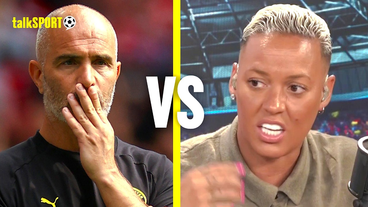 "NEVER BEEN A FAN!" Lianne Sanderson BREAKS DOWN Why She Doesn't Rate Enzo Maresca background