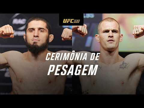 Cerimônia de Pesagem | UFC 330: Makhachev x Machado Garry background