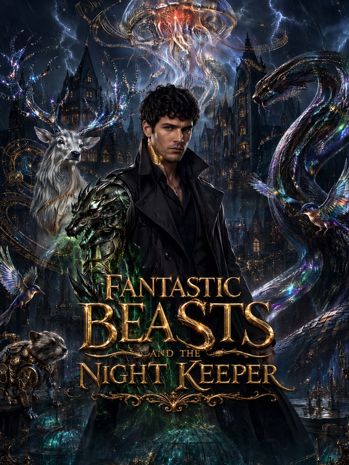 Fantastic Beasts and the Night Keeper poster