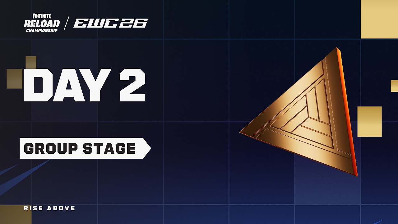 Fortnite Reload Championship at EWC 26 - Day 2 - Group Stage background