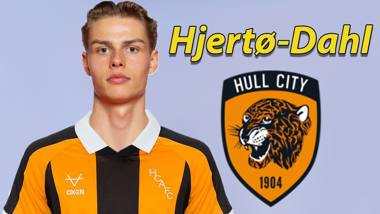Jens Hjertø-Dahl ● Welcome to Hull City 2026 🟠⚫🇳🇴 background