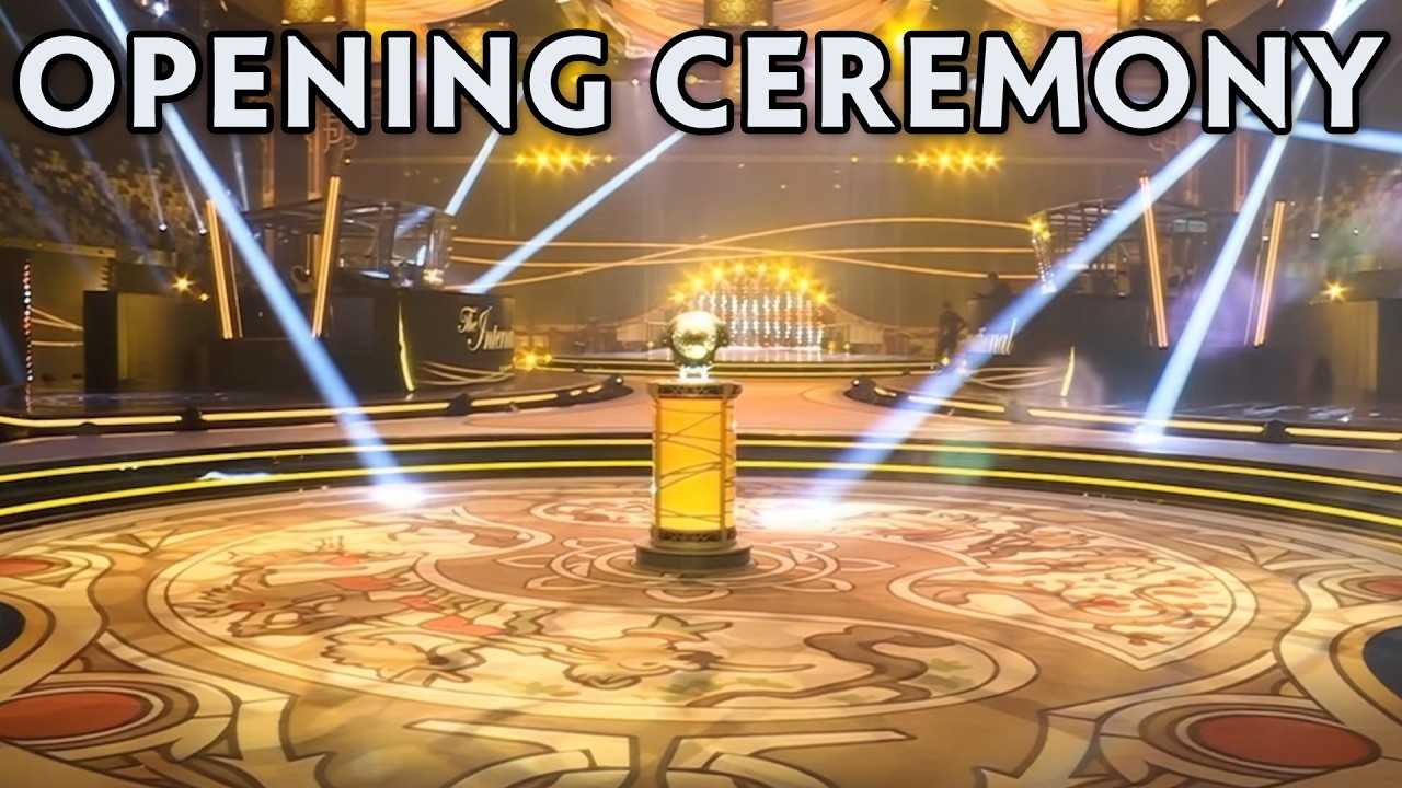 Opening Ceremony The International 2026 #Dota2 background