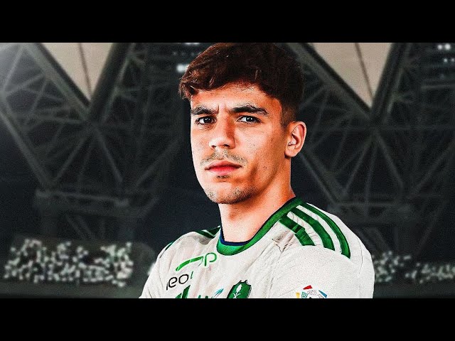 Gabri Veiga ● Welcome to Al Ahli 🟢🇪🇸 Best Goals & Skills background