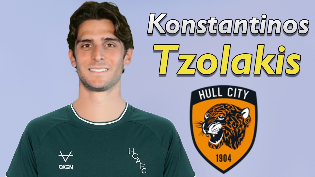 Konstantinos Tzolakis โ Welcome to Hull City 2026 ๐ โซ๐ฌ๐ท Best Saves, Reflexes & Passes background