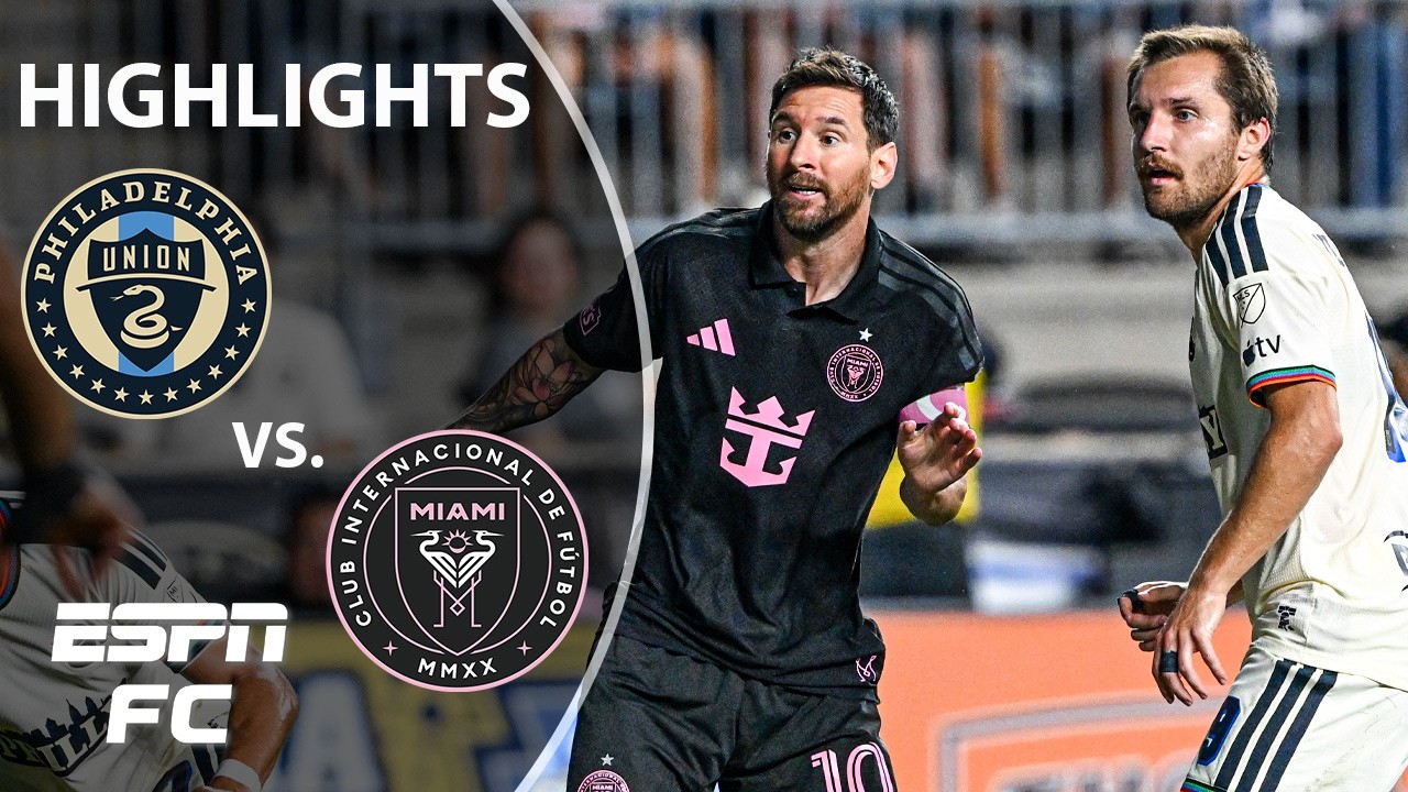 Philadelphia Union vs. Inter Miami | MLS Highlights | ESPN FC background
