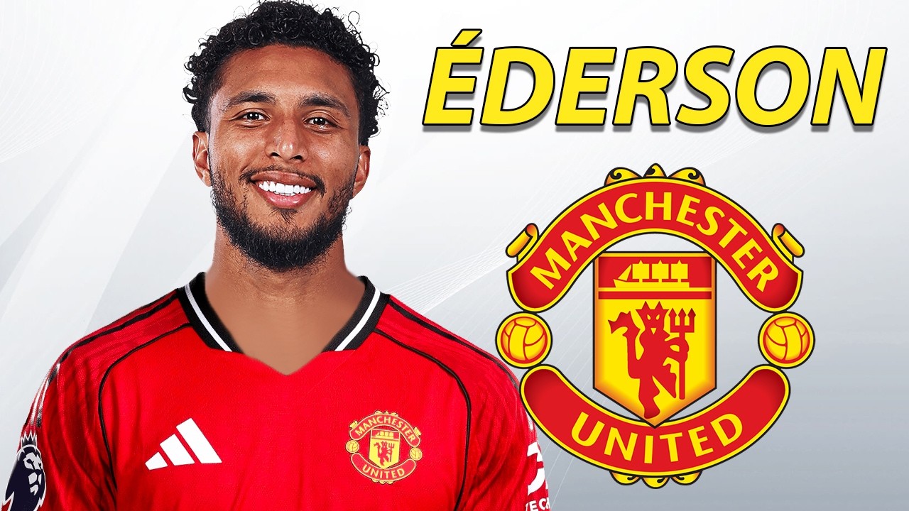 Éderson ● Manchester United Transfer Target 2026 🔴🇧🇷 Best Skills, Goals, Tackles & Passes background