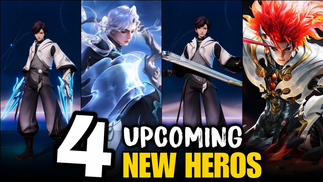 4 UPCOMING NEW HEROS FOR GLOBAL SERVER | HONOR OF KINGS background
