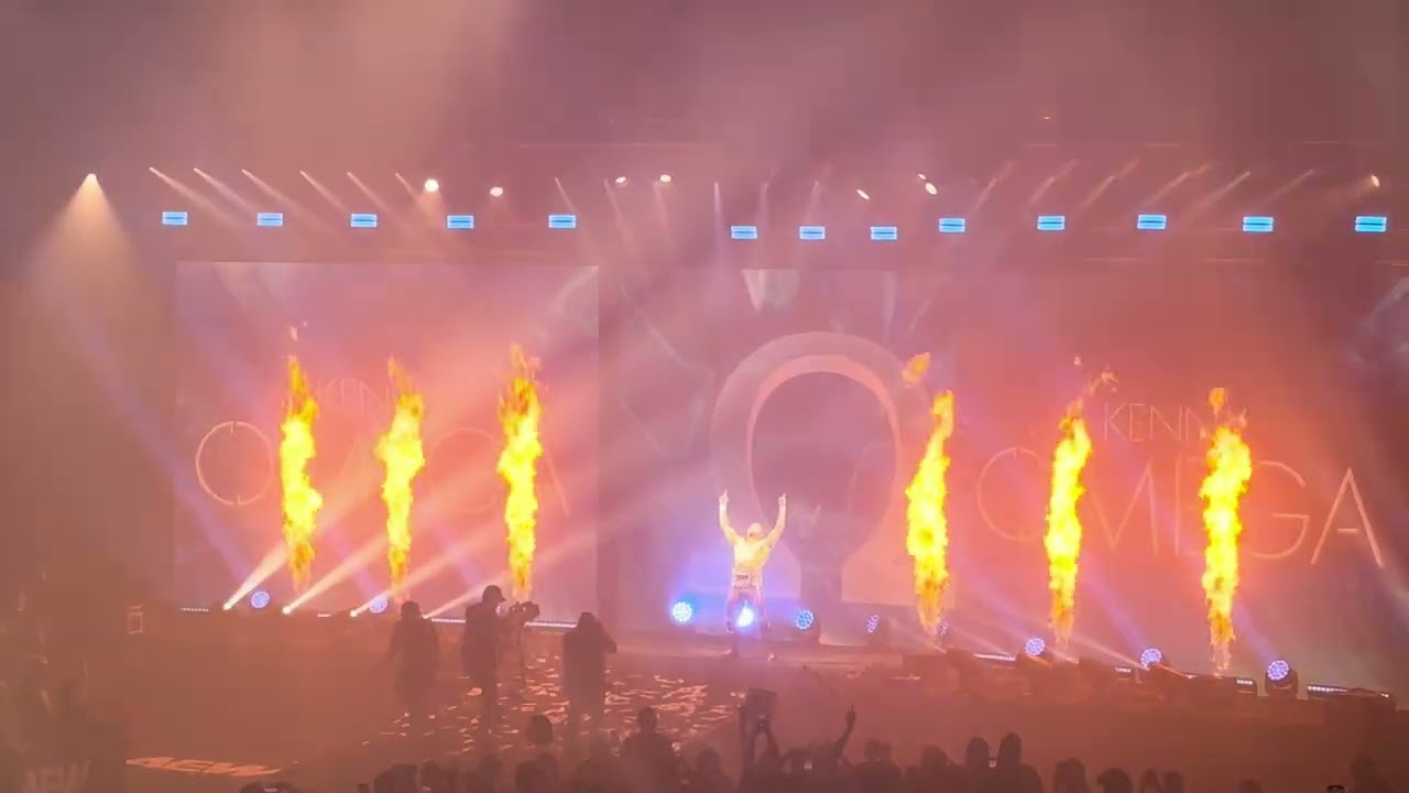 AEW Dynamite: Kenny Omega & The Young Bucks Entrances background
