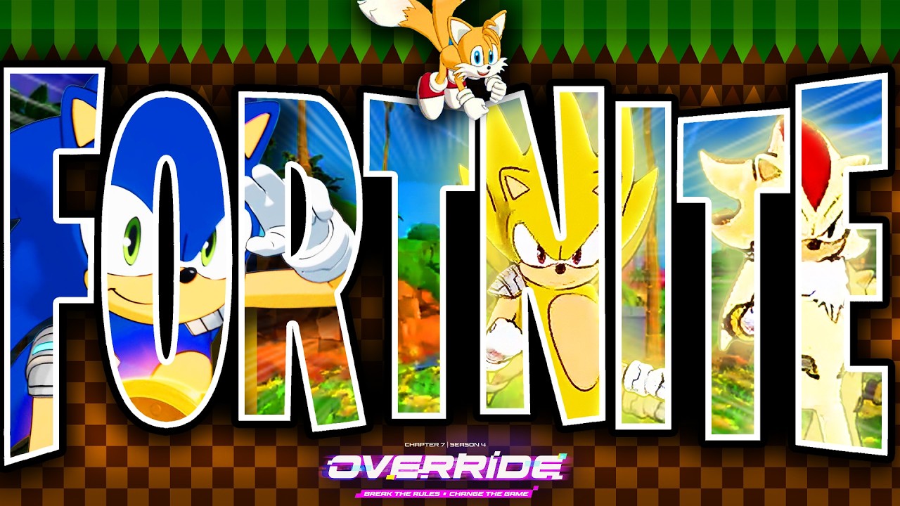 Everything You Need To Know About The Sonic Fortnite Collab background