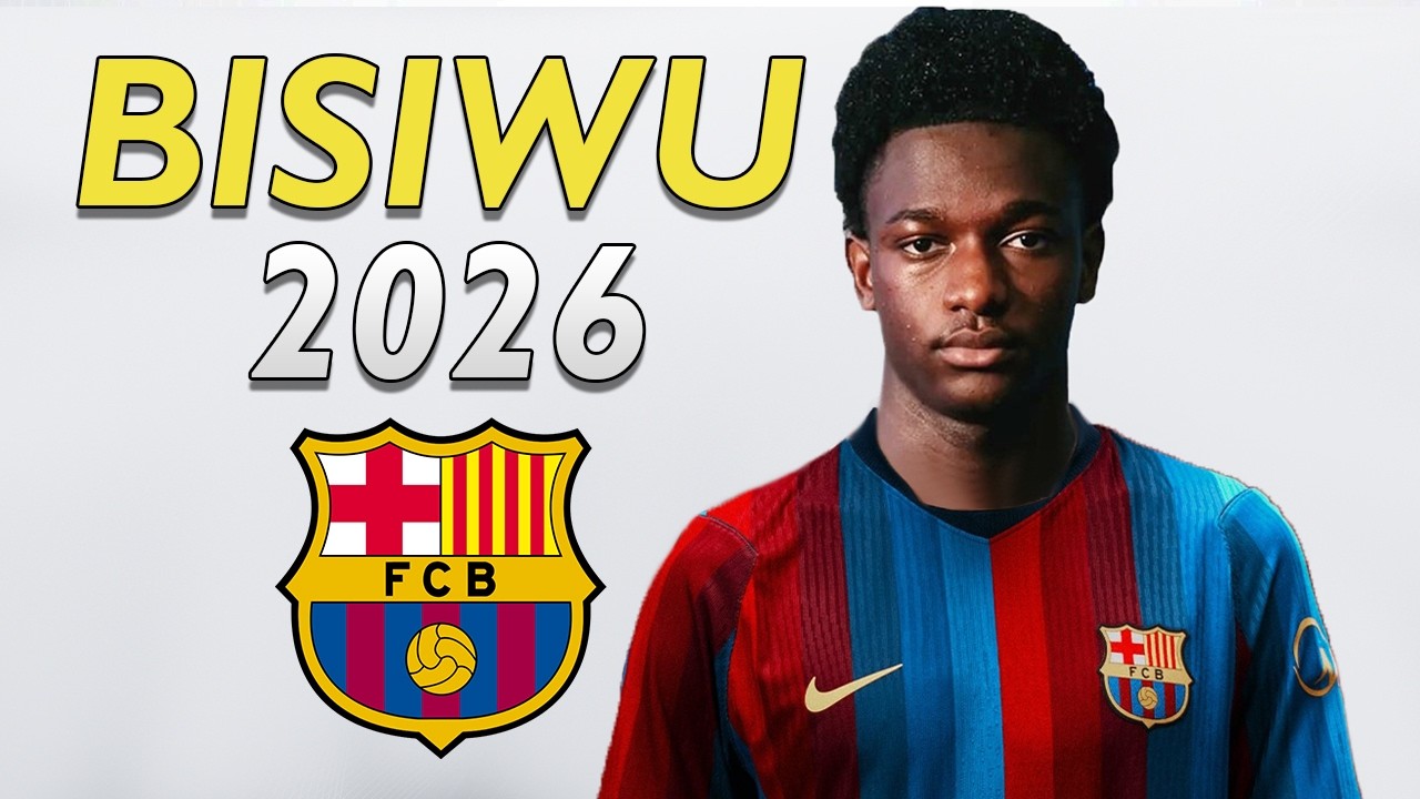 Jesse Bisiwu 2026 ● Welcome to Barcelona 🔵🔴🇧🇪 background