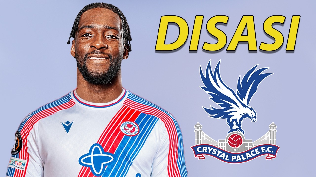 Axel Disasi ● Welcome to Crystal Palace 2026 🔴🔵🇫🇷 background