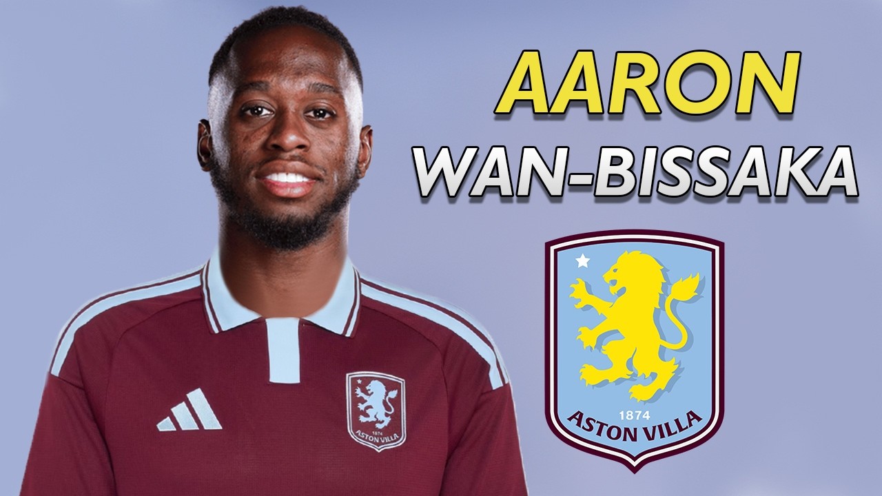 Aaron Wan-Bissaka ● Welcome to Aston Villa 2026 🟣🔵🇨🇩 Best Skills, Tackles & Assists background