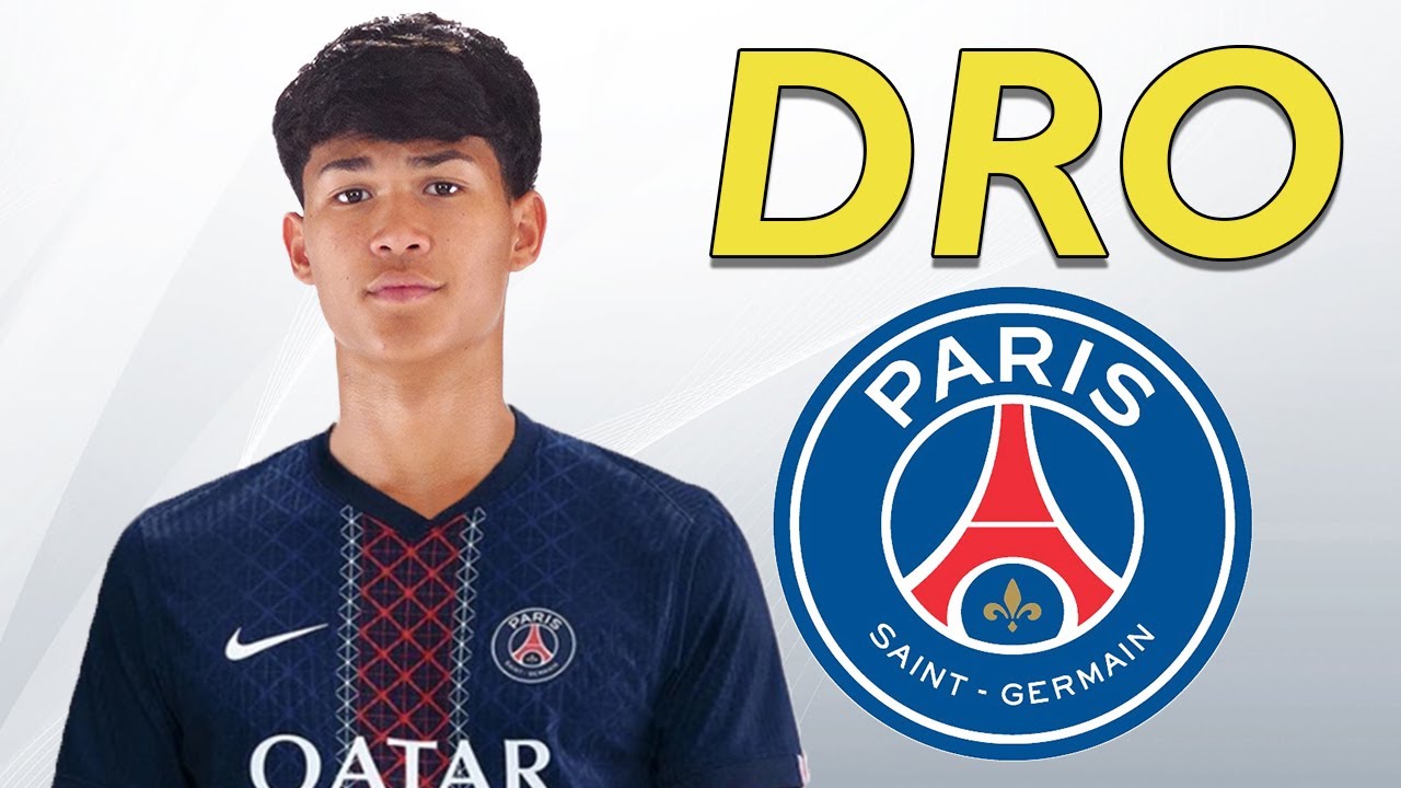 DRO Fernández ● Welcome to PSG 2026 🔴🔵🇪🇸 Skills & Goals background