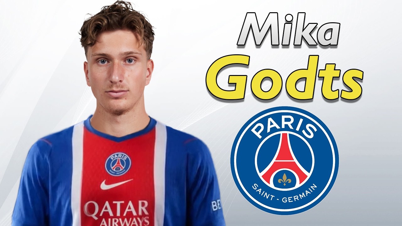 Mika Godts ● PSG Transfer Target 2026 🔴🔵🇧🇪 Best Goals, Skills & Assists background
