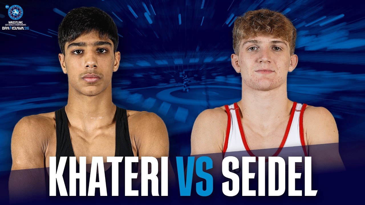 Watch how bad Seidel wanted to tech him! Aaron SEIDEL (USA) vs. Ahora KHATERI (IRI) background
