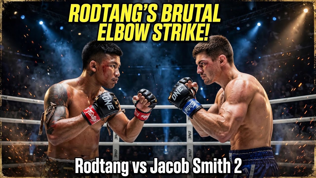 RODTANG’S BRUTAL ELBOW STRIKE! 💀🔥 Rodtang vs Jacob Smith 2 background