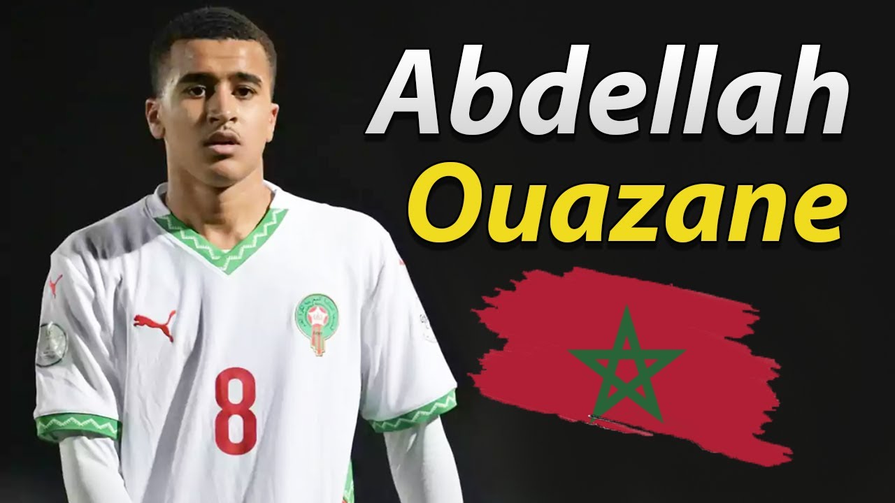 Abdellah Ouazane is a BALLER! ⚪🇲🇦 Best Skills, Goals & Passes background