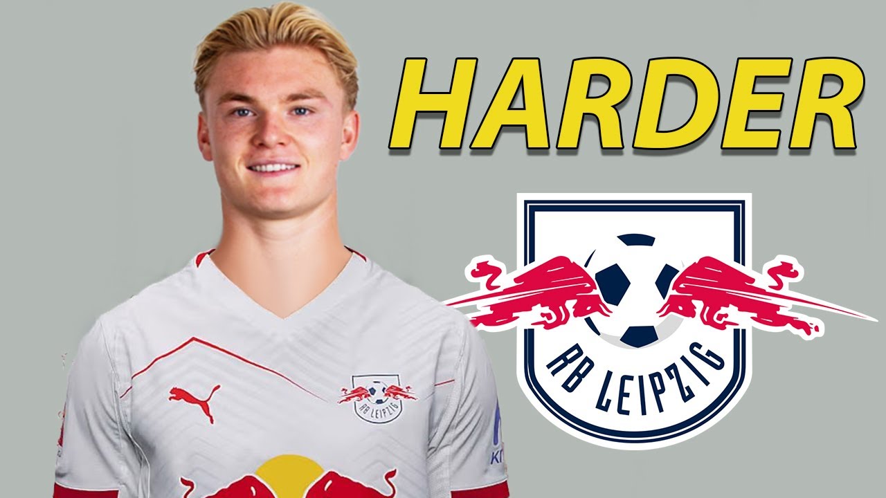 Conrad Harder โ Welcome to RB Leipzig 2025 ๐ดโช๏ธ๐ฉ๐ฐ Best Goals & Skills background