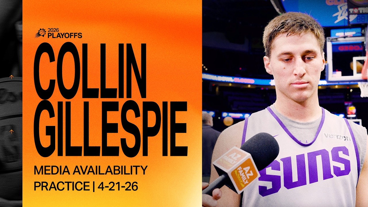 Collin Gillespie Practice Media Availability | Phoenix Suns | 4-21-26 background