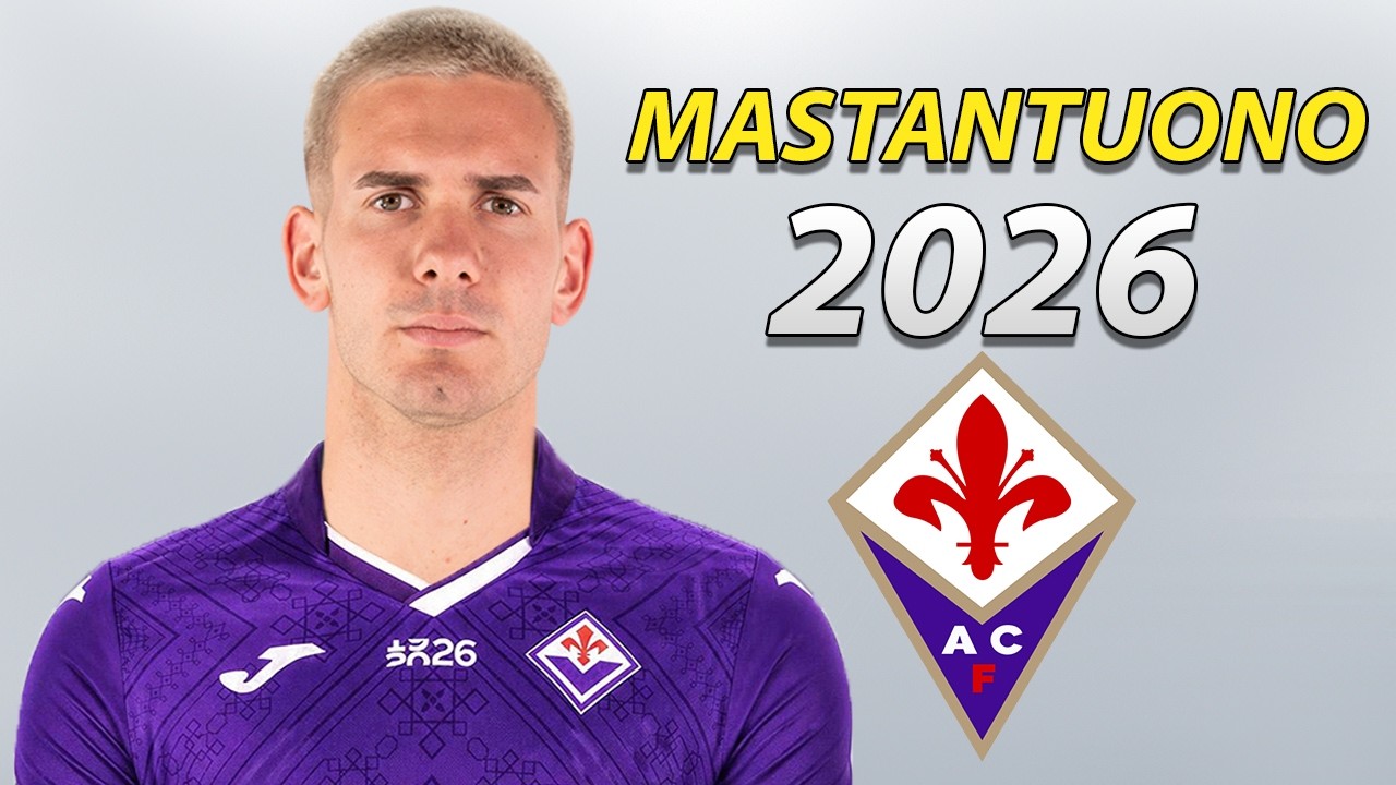Franco Mastantuono ● Welcome to Fiorentina 2026 🟣🇦🇷 Best Goals, Skills & Assists background