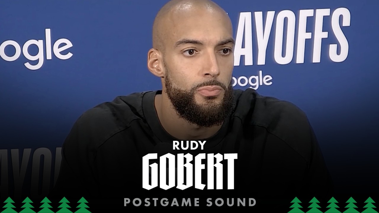 “There's A Lot Of Mistakes We Have To Clean Up For Next Game” | Rudy Gobert Postgame Sound | 5.06.26 background