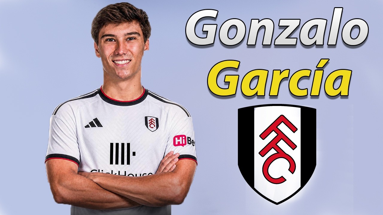 Gonzalo García ● Welcome to Fulham 2026 ⚪️⚫️🇪🇸 Best Goals & Skills background