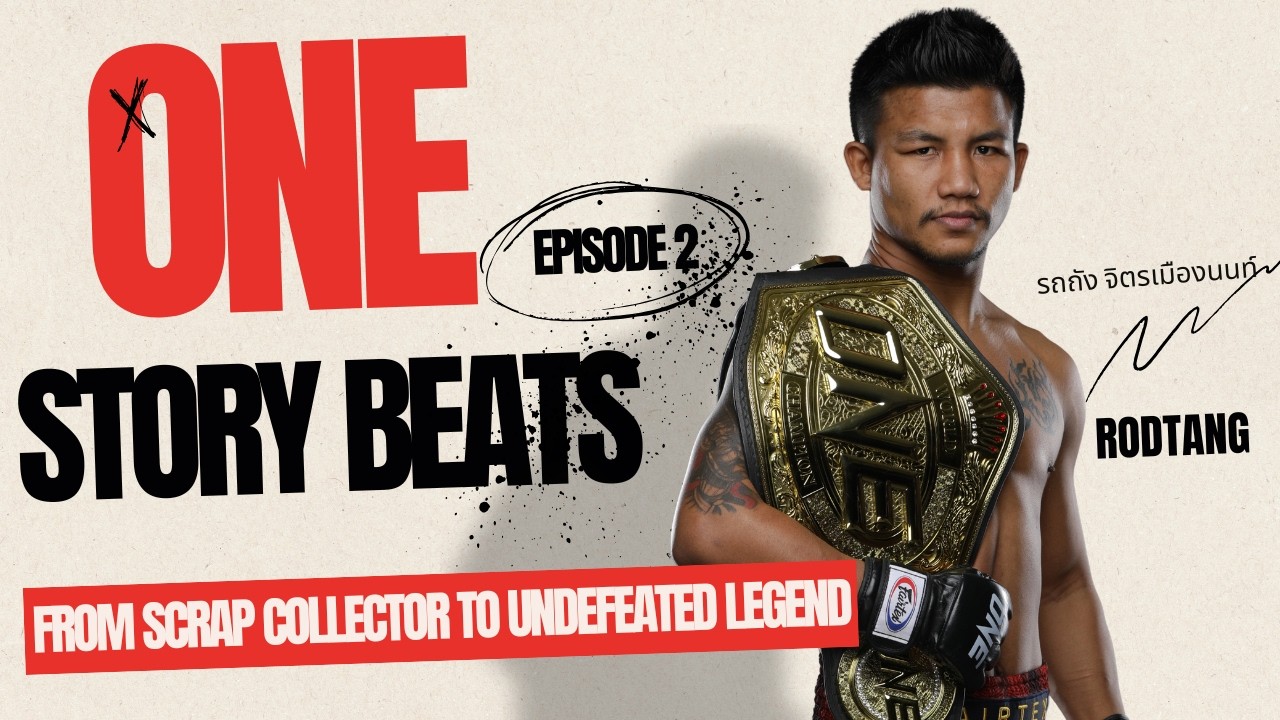 ONE Story Beats - Episode 2: RODTANG - THE IRON MAN | From Scrap Collector to Undefeated Legend background