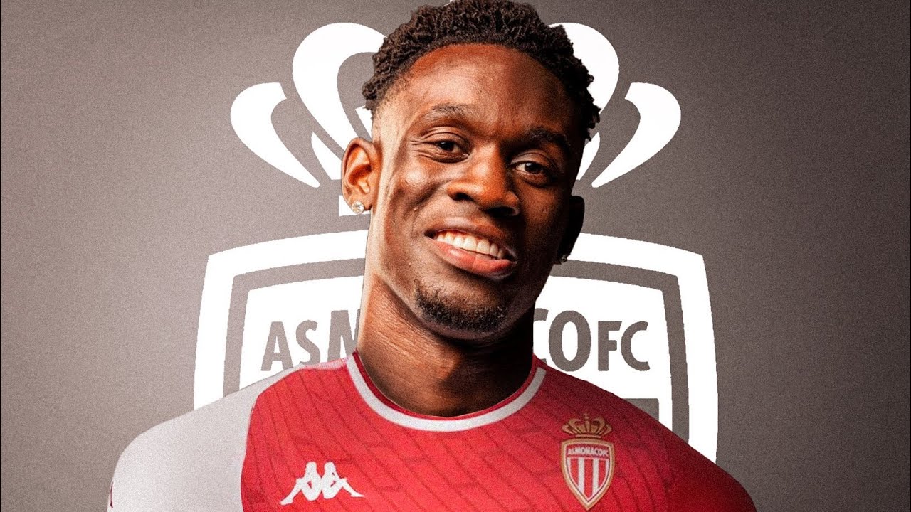 Folarin Balogun ● Welcome to AS Monaco 🔴🇺🇸 Best Goals & Skills background