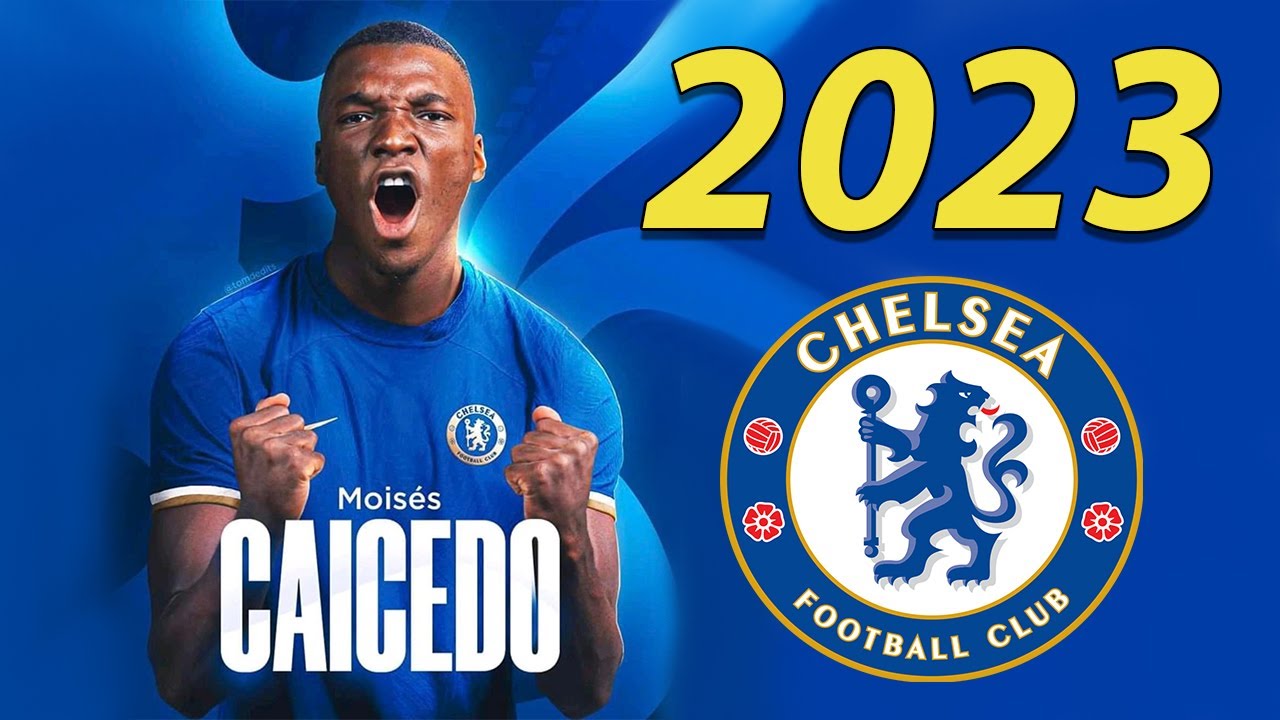 Moisés Caicedo 2023 ● Welcome to Chelsea 🔵🇪🇨 background
