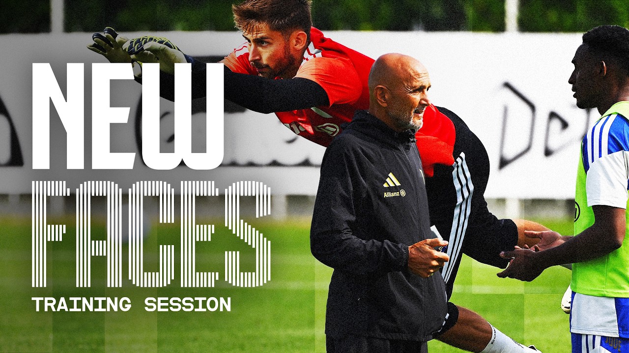 TOWARDS THE SERIE A DEBUT | Juventus Train with the New Signings background