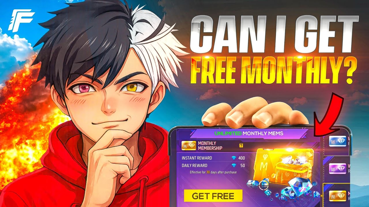 I Buying Free Monthly ๐ By Playing Free Fire Tournament ๐คซ background