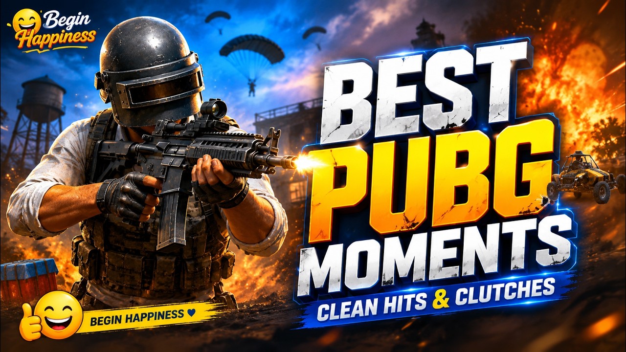 PUBG Highlights | Best Kills, Hits & Moments background