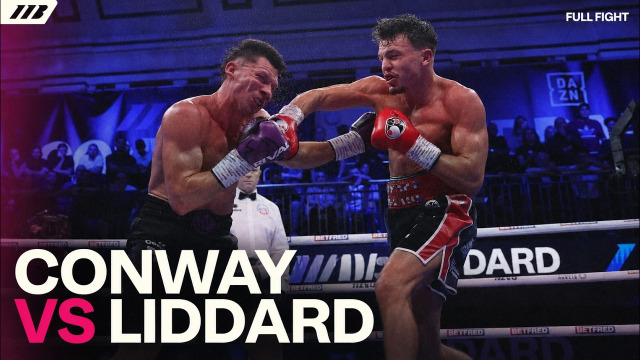 George Liddard vs Kieron Conway | Full Fight | Matchroom Boxing background