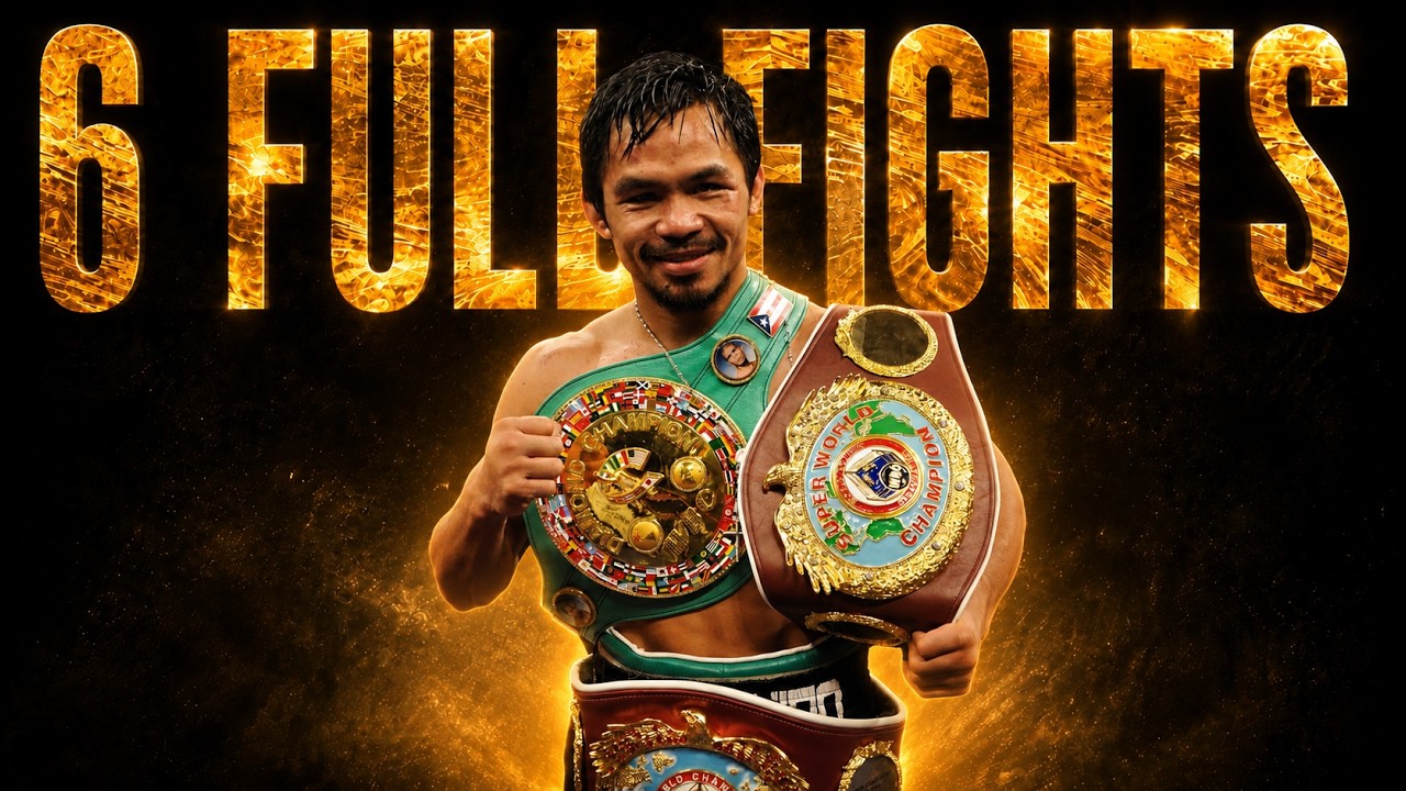 Every Time Manny Pacquiao Took Someones Belt background
