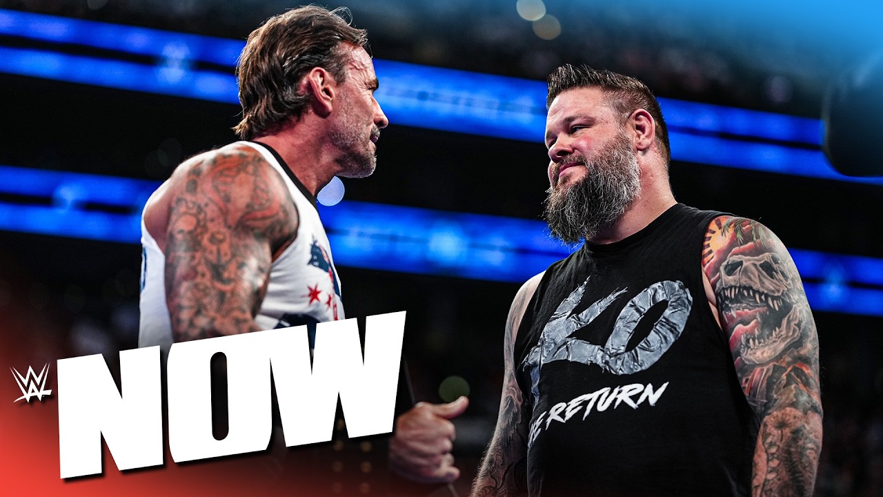 CM Punk and Kevin Owens set for epic WWE Title fight: WWE Now, Aug. 21, 2026 background