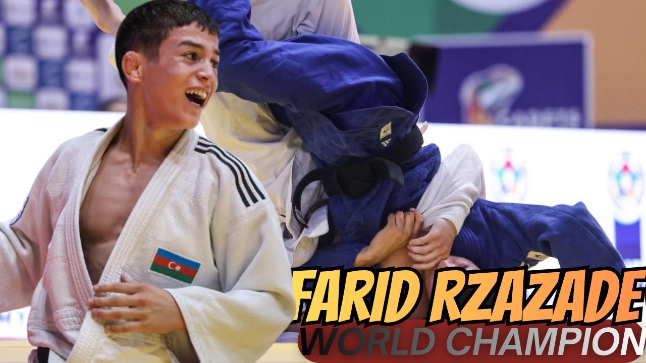 WORLD CHAMPION 🥇 Farid RZAZADE Takes -50kg GOLD 🇦🇿 | Guayaquil Cadet 2026 background