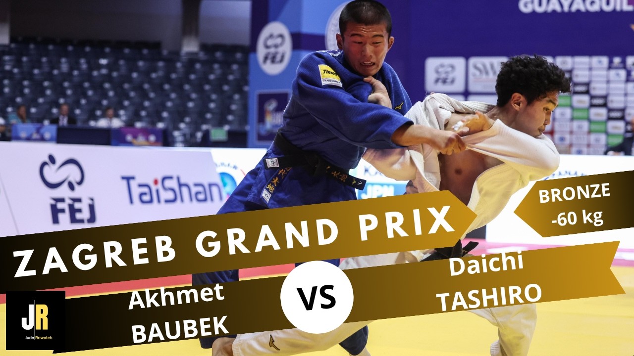 Akhmet BAUBEK VS Daichi TASHIRO | Guayaquil World Championships Cadets 2026 | BRONZE -60 kg background