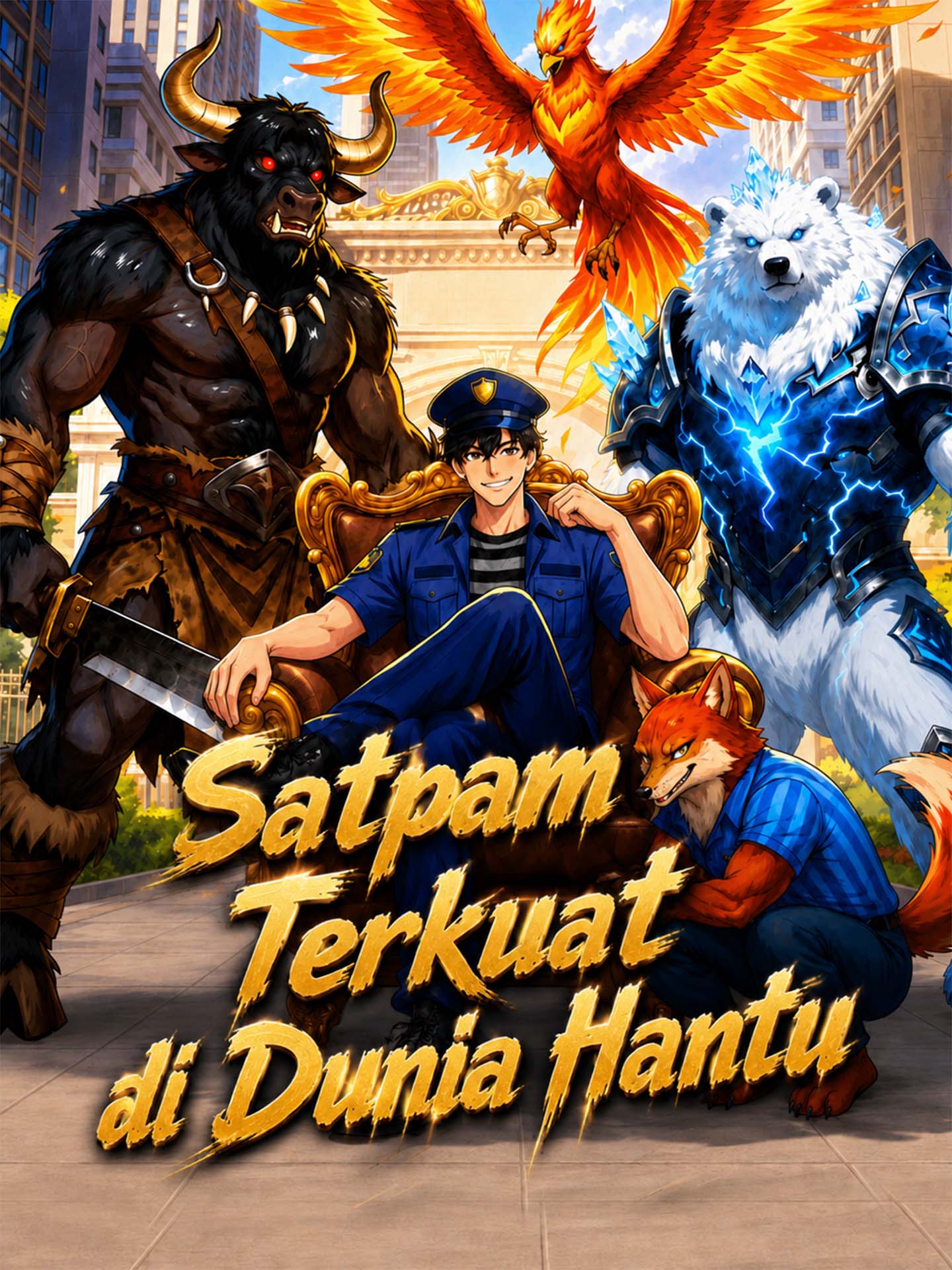 Satpam Terkuat di Dunia Hantu poster