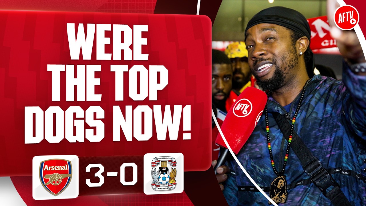 Were The Top Dogs Now! (Lumos) | Arsenal 3-0 Coventry background