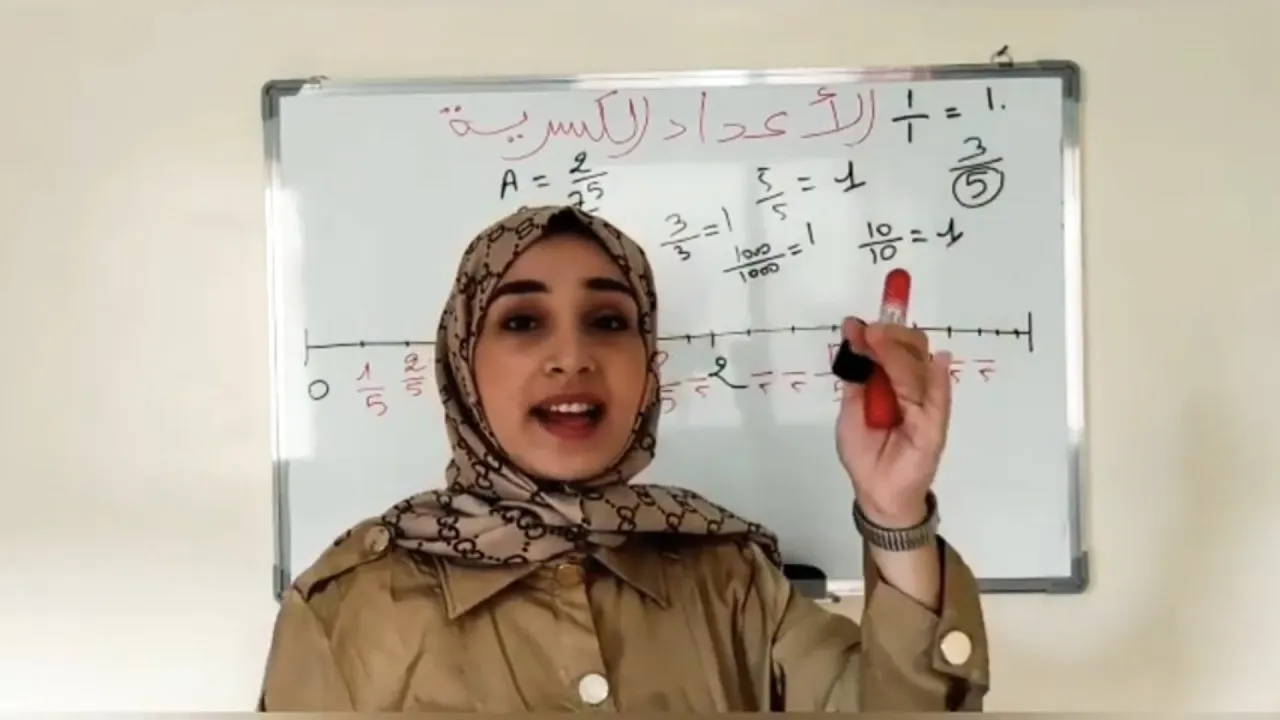 دروس الرياضيات السادس ابتدائي