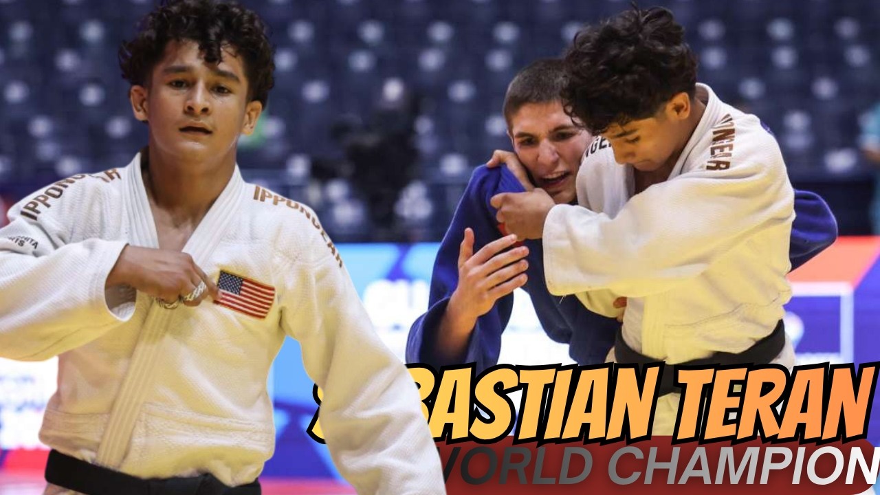 🇺🇸🥇 Sebastian TERAN Wins GOLD | -55kg Cadet World Championships 2026 background