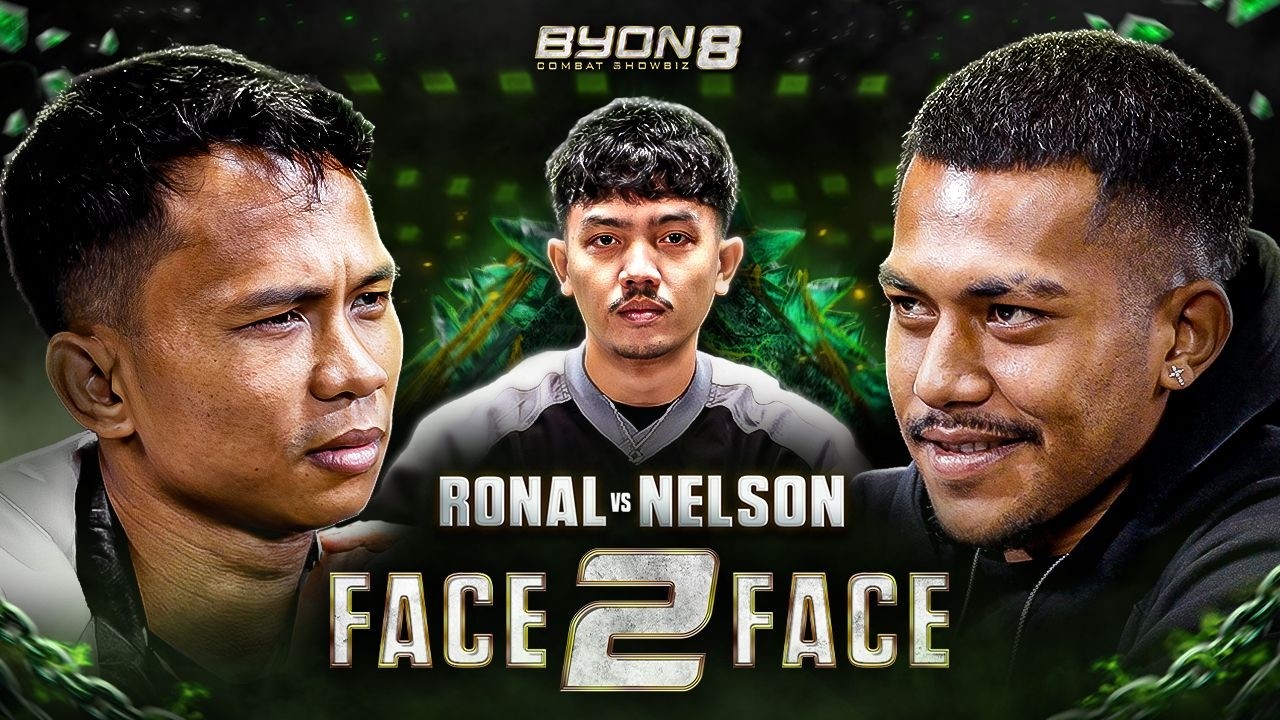 “POKOKNYA DI ATAS RING KITA HANCUR-HANCURAN?!” RONAL VS NELSON FACE 2 FACE background