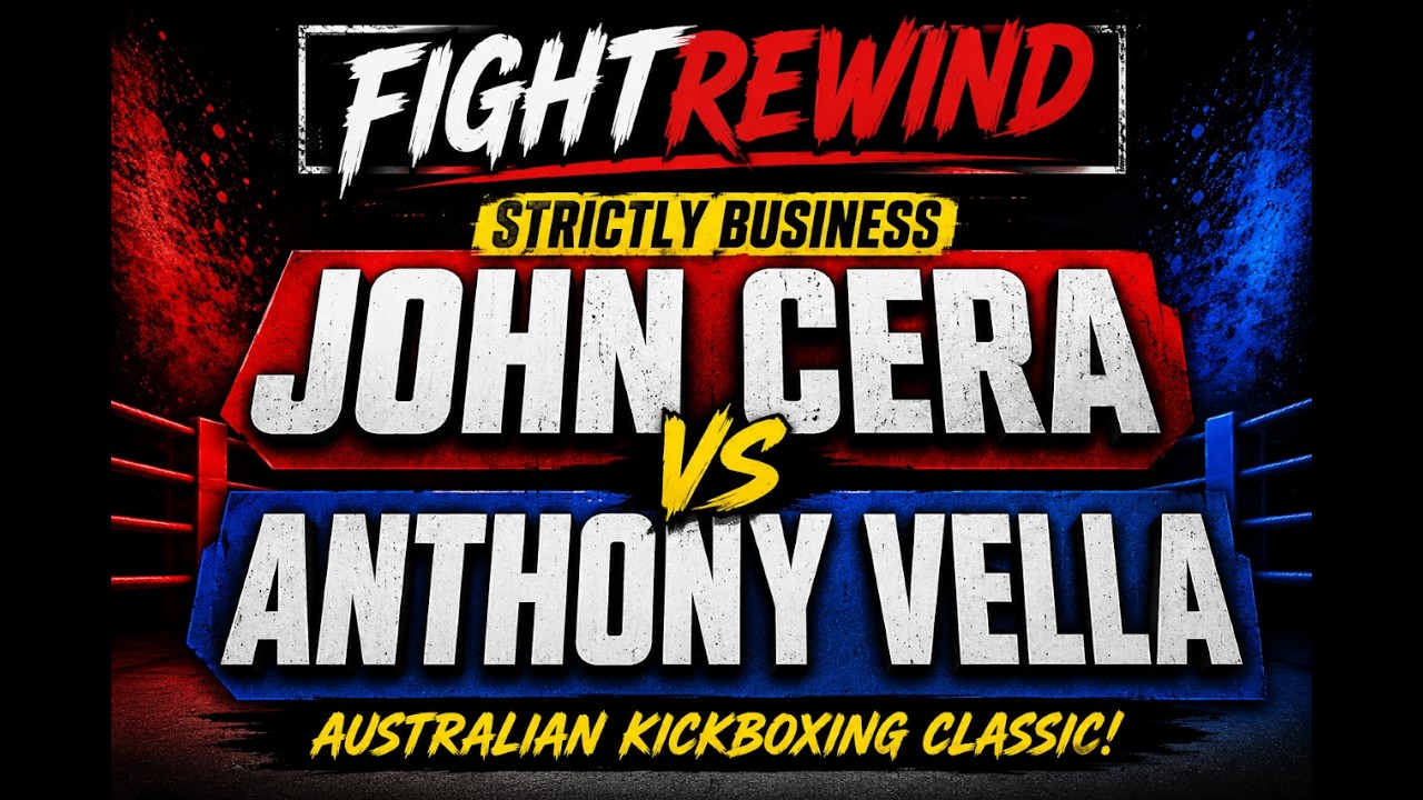 John Cera vs Anthony “The Hitman” Vella 🥊🔥 | Strictly Business background