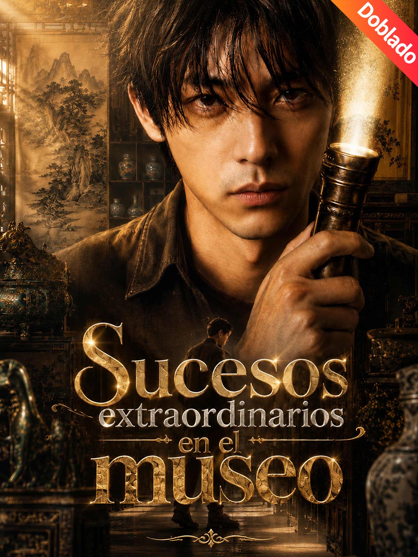 [Doblado]Sucesos extraordinarios en el museo poster